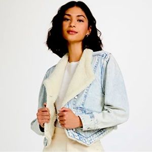 Veronica Beard Neena denim Jacket, NWTs, size XL